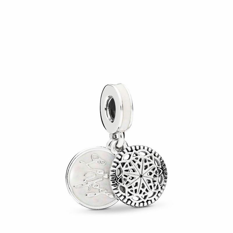 Pandora True Yoga Dangle Charm NZ, Sterling Silver (398041-VLS)